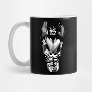 Gym Muscle Pop Art Mug